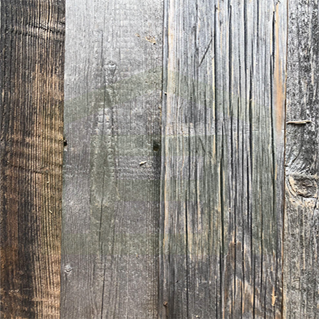 Dakbeschot houten fronten 19e eeuw
