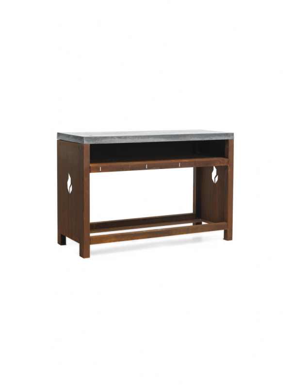 premium braaimaster complete set corten 1200 bij KokBeton Nijkerk